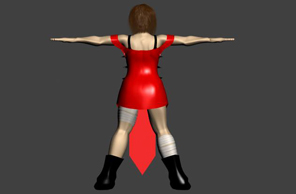 Sear 3D Character Back